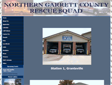 Tablet Screenshot of northerngarrettcountyrescue.org